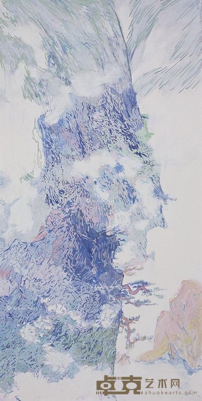 乔木 仁者乐山 158×80cm