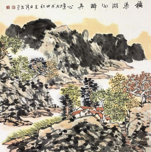 张富君 山水