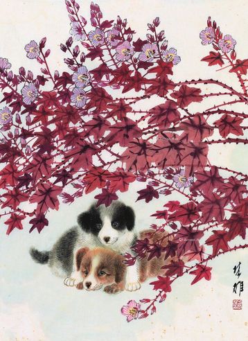 方楚雄 枫叶小狗