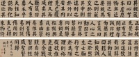 1856年作 楷书 节录论语卷 手卷 纸本