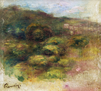1906年作 风景 布面 油画