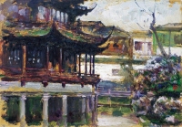 颜文樑     1961年作 上海豫园