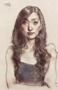 庞茂琨     2005年作 女青年
