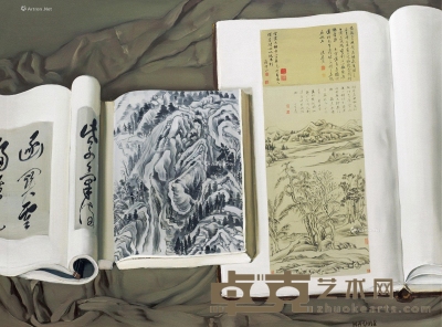 陈丹青     1998年作 书 74×100cm