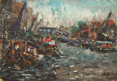 渔归图 25×36cm