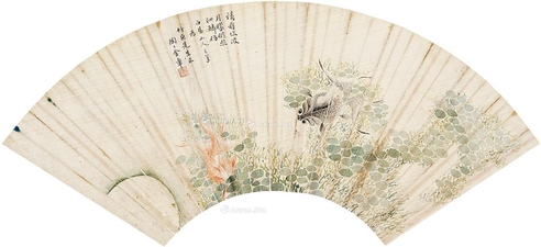 金章     游鱼图