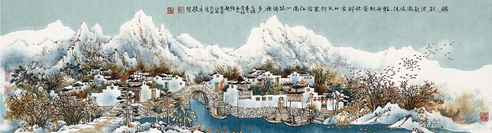 方骏 雪景