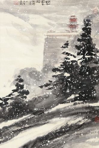 杨达林     雪景