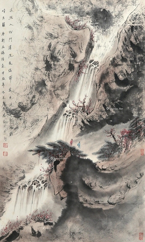 裴家同     山水