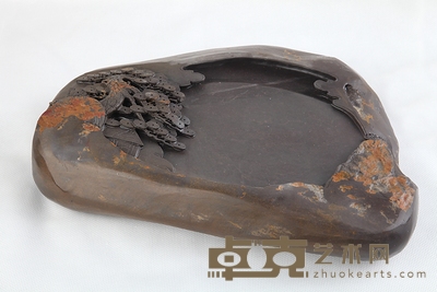 端砚 山水砚 30×20×7cm