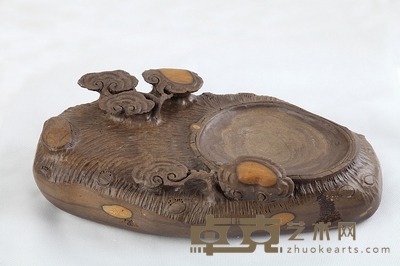 端砚 灵芝砚 30×17×8cm