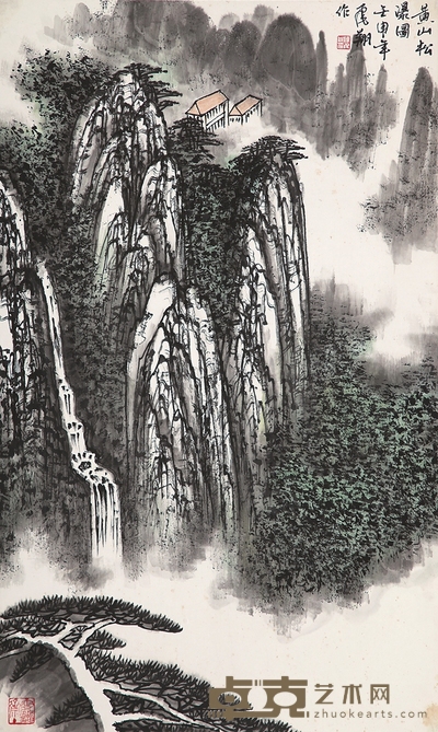 陈飞翔 山水 83×50cm