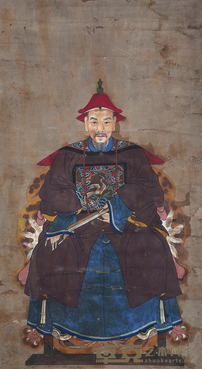 佚名 容像 175×95cm