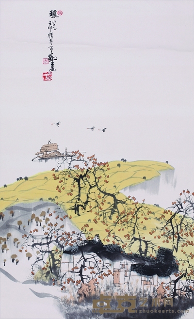 白云乡 秋色 83cm×50cm 约3.7 平尺