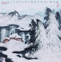 于志学 冰雪山水