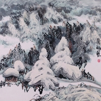 师爽 冰雪山水