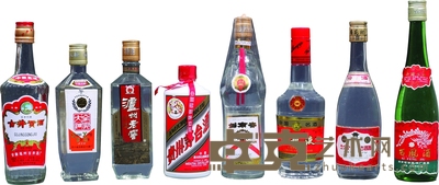 90年代中期八大名酒一套 8瓶