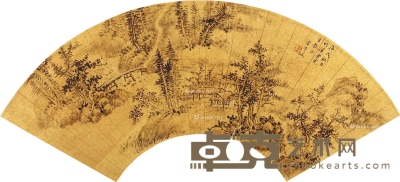 方亨咸     庚戌（1670）年作 溪桥山舍 --