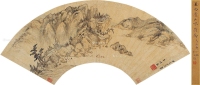 王时敏     甲子（1624）年作 湖山邨居