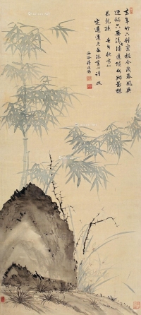 蒋廷锡     壬午（1702）年作 三清图