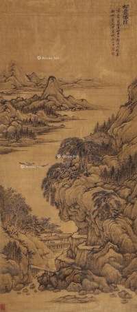 黄鼎     己酉（1729）年作 松岩仙馆