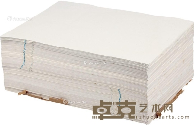 空白书写纸（粉连2级） 33×24cm