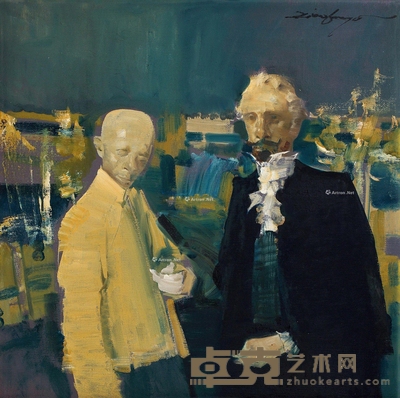 俞晓夫 无题 60×60cm