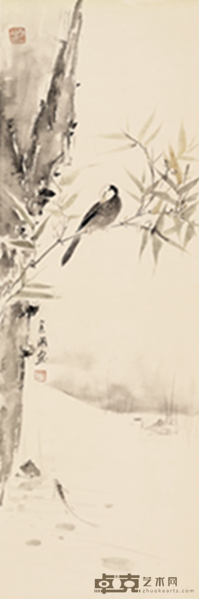 李金国 清趣图 100cm x 33cm
