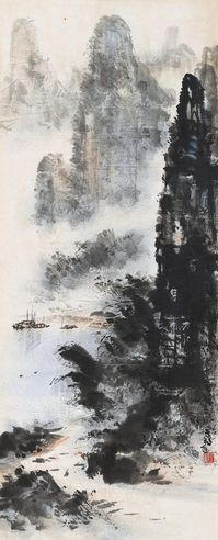 陈子毅 山水