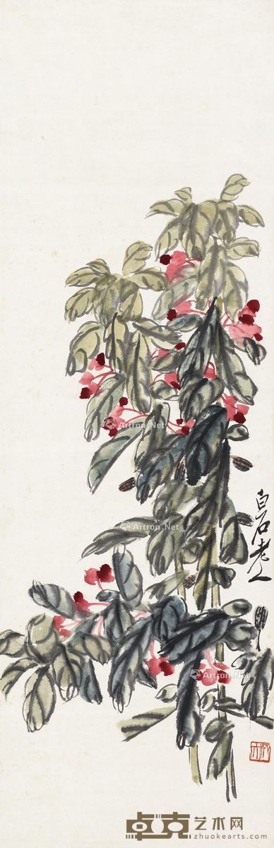 凤仙花 99.5×32cm