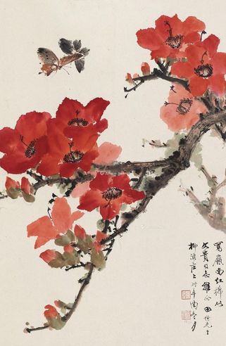 红棉蝴蝶