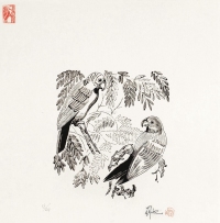 刘岘     1976年作 能言之鸟