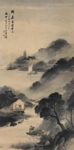 吴石僊     乙巳（1905）年作 山水
