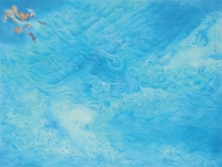 吴同利     乙未（2015）年作 海是龙世界