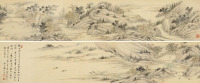 汤贻汾     丁未（1847）年作 山居图