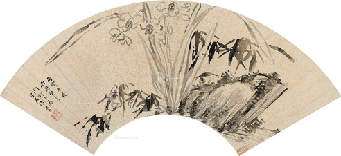 李流芳     丙寅（1626）年作 水仙
