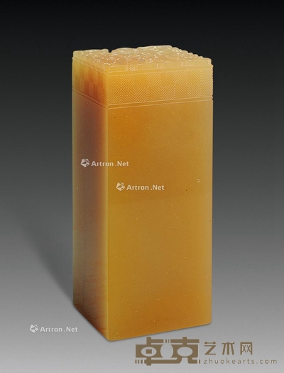 老挝善伯博古方章 3×3×5.7cm