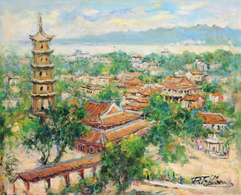 林达川     1980年作 福建风景