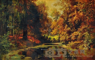 王路     1989年作 风景 65×102cm