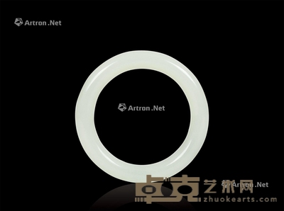 白玉手镯 直径7.5cm