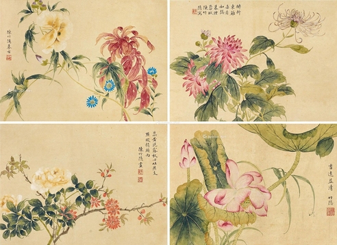 陈竹隐     花卉