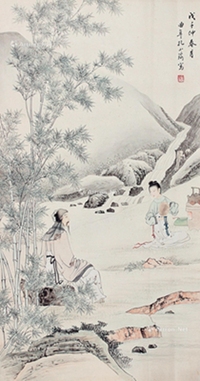 孔小瑜     山水人物