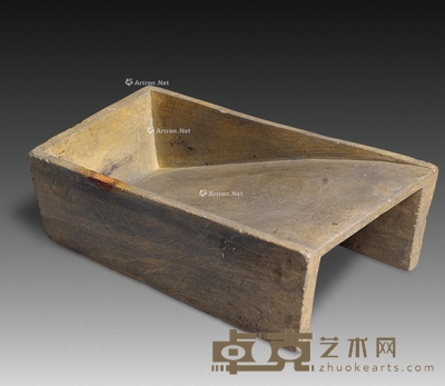 明以前 建川石抄手砚 长16.2cm；宽9.7cm；高5.1cm