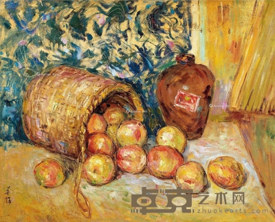 胡善余     20世纪50年代 静物 53×65cm