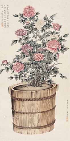 潘静淑     牡丹