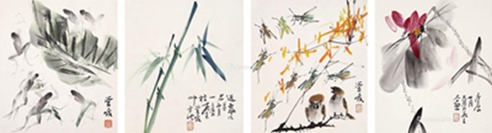 管峻     花卉草虫
