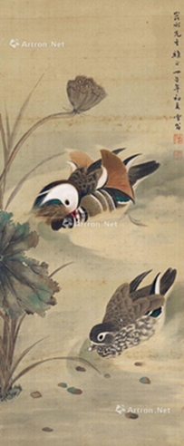 陈之佛     花鸟