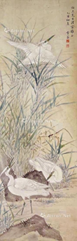 陈之佛     花鸟