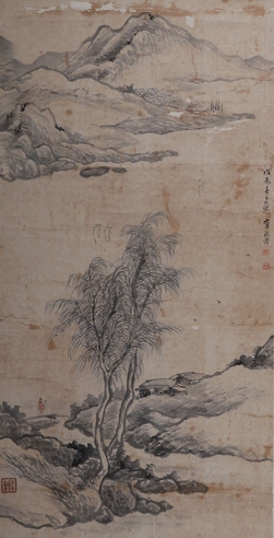 山水立轴