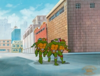 1987年出品 《忍者神龟》 动画赛璐璐片